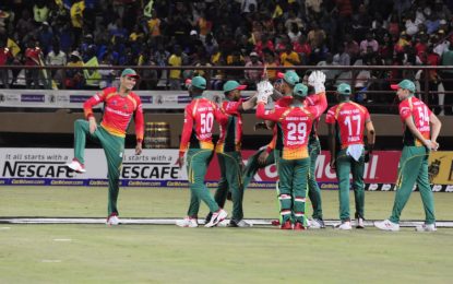 Hero CPL T20 Warriors beat Zouks by 13 runs