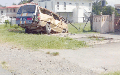 Accident in front of school