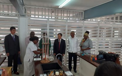 CPCE gets upgraded science labs through China, Guyana collaboration