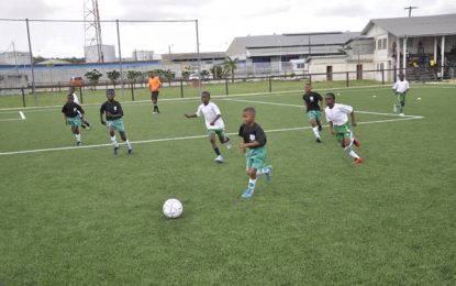 Fourth EBFA/Ralph Green U-11 League Matches continue tomorrow at GFF National Training Centre