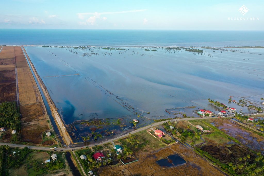 High tide hits coastal Guyana Kaieteur News