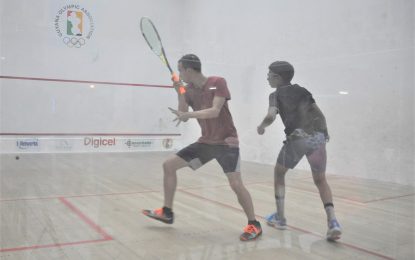 Ansa McAl Trading Lucozade Handicap Squash Dias, Verwey among Friday night winners