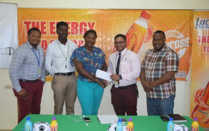 Ansa McAl support for GUYOIL/Tradewind Tankers School Football League