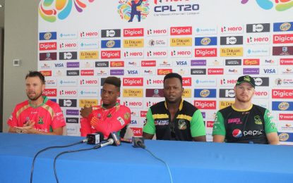 Guyana Amazon Warriors looking to go all the way; Take on Tallawahs tonight at Providence