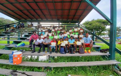 Brusche’ Basketball Clinics bouncing along Linden Primary Schools to benefit today; Sec. Schools tomorrow