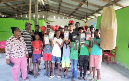 West Indian Sports Complex supports Winston Pompey Boxing Gym