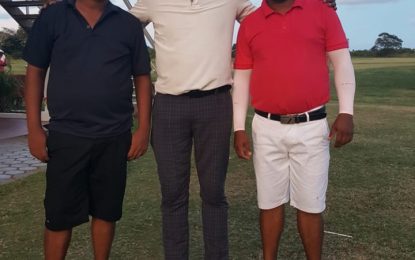 Bridgestone Guyana Open 2019 Persaud on course to retain title; Dr. Joaan Deo, Sukhram, London in line for female top spot