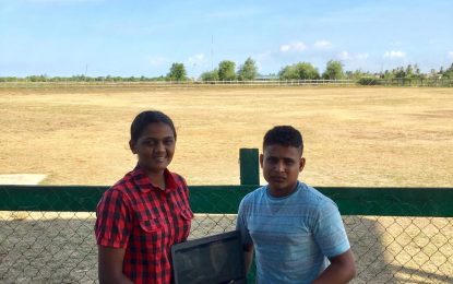 Windies debutants Gajnabi and Grimmond makes donation to RHT Thunderbolt Flour Team; Pensioners treated