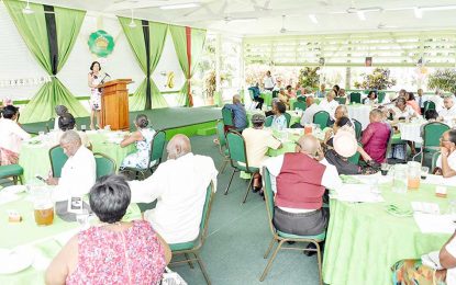 Pensioners urged to make use of technology during Presidential Brunch