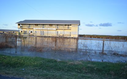 Flood waters forces school closure