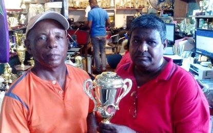 Trophy Stall sponsors B Class Draughts Tournament