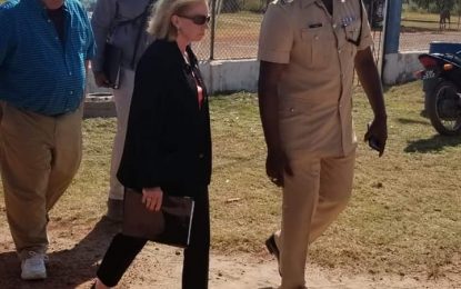 US Ambassador to Guyana offers support to Lethem Police