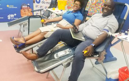 GTT hosts Christmas Blood Drive