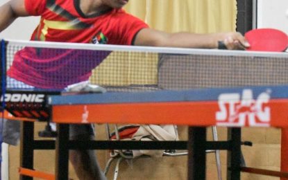 Titans table tennis tourney on tomorrow Four players depart for USA tourneys