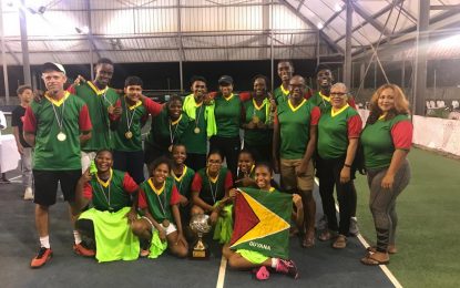 Guyana place third in Cup of Guiana’s Tennis Tournament 2019 in French Guiana