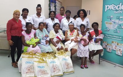 Predo diapers surprises Xmas moms, babies at GPHC