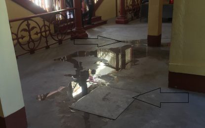 Persons forced to evacuate as sewage overflows at G/Town Magistrates’ Court