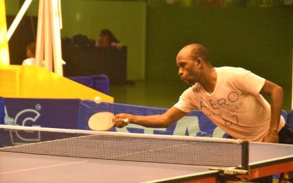 GTTA National Senior Table Tennis C/Ship 2011 Champion Bryan looking to reclaim glory