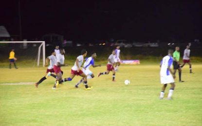 Fruta youths versus GFC in Turbo knockout football final