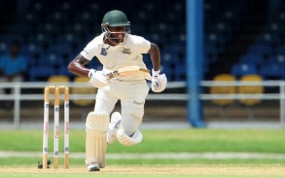 Regional Four-Day Championship Jamaica fall for 187 despite Blackwood’s 81; Permaul bags 4-34 as Guyana reach 17-0