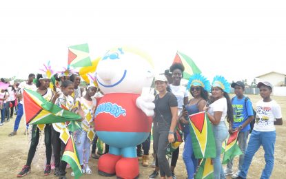 RHTYSC Cricket Teams, Guyana Beverage Co. hosts successful Say Yes/ Say No Parade