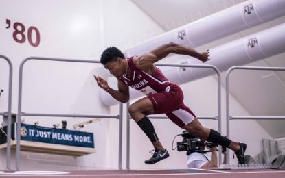 Chance gearing to end NCAA indoor season on a high