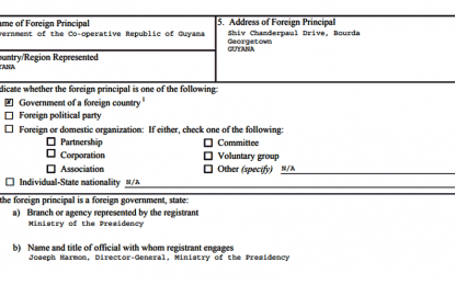 Govt. denies hiring US PR Firm, US Federal documents say otherwise