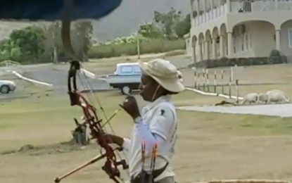 Compound Archer, Winnette Lawrence represents Guyana in ‘Online Archery Competition’