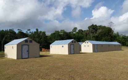 Guyana gets ‘pre-fab’ housing units to aid COVID-19 fight