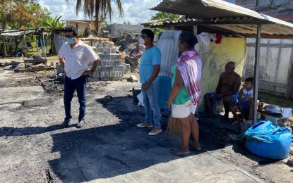 Mon Repos fire victims receive assistance