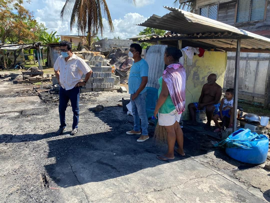 Mon Repos fire victims receive assistance - Kaieteur News