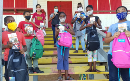 RHTYSC and Republic Bank donates educational materials to school children