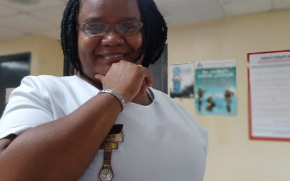 Our Frontline Worker of the Week is…  Nurse Petal Williams-McKoy