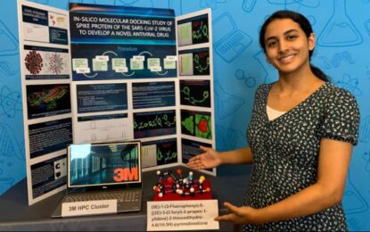 14-year-old girl wins $25K prize for discovery that could lead to Covid-19 cure