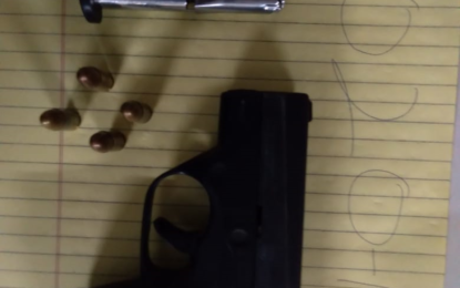 Gun poser picked up by cops