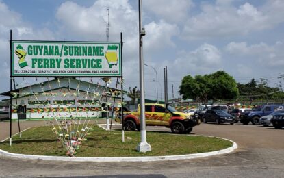 Suriname ferry to reopen soon