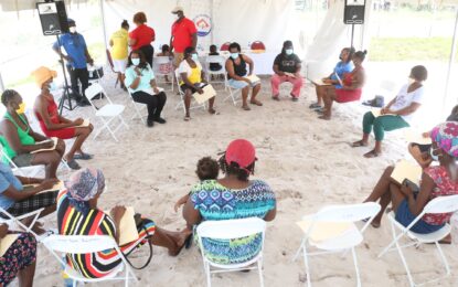 Relocated Lombard Street families participate in behavioural change workshop