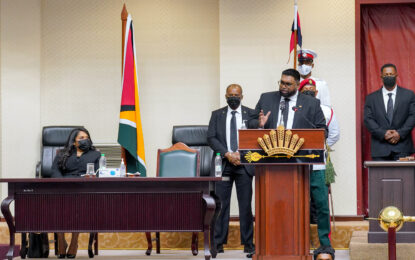 President Ali says nothing about securing better Exxon deal or insurance coverage for Guyana