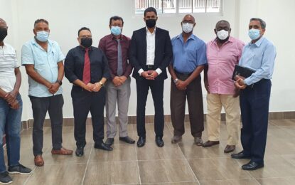 DCB officials pay courtesy call on Sports Minister Ramson