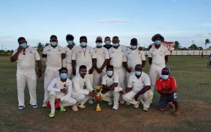 BCB/Troy Halley Grassroot Cricket Tournament 2021-Bush Lot Ground D’Edward CC wins thriller to lift another BCB Title