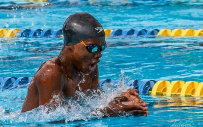 Leon Seaton Jr swims personal best in 50m freestyle in Argentina ‘I have 2 more events before Olympic qualification period ends’ says Leon