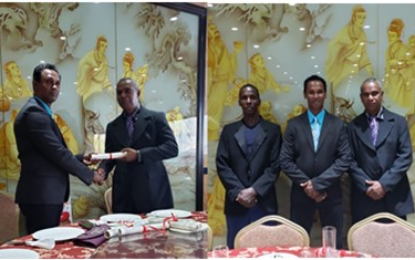 Affiliated member of the Guyana Int’l Kyokushinkai Martial Arts Academy promoted