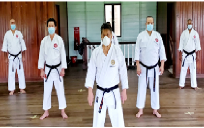 GKC creates History again! Another three Seventh Degree Black Belts for Guyana!