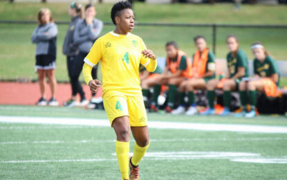 Former Foxy Ladies FC Captain Shamika Marcus set to graduate today – Earned an Associates of Science Business Administration from Essex County College