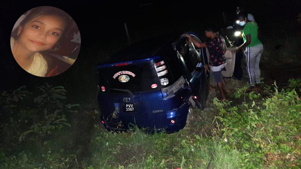 Woman dies after losing control of car on Mahaicony public road ...