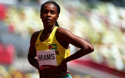 Abrams becomes second Guyanese to make women’s 400m Semis