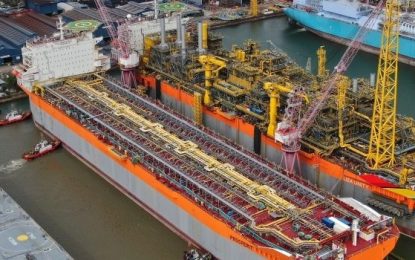 US$1B Payara FPSO arrives at shipyard for final installations