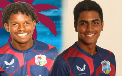 Nandu and Thorne return home after invaluable exposure with WI U19s in England