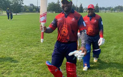 Guyanese Sukhlall hits scintillating 92 in Canada