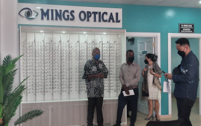 Berbicians to benefit from upgraded eye-care as Ming’s Optical expands